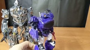 обзор на копию фигурки Мегатрона. #трансформеры #decepticons #вреки #transformers