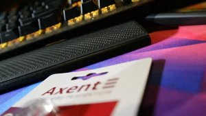 Макетный нож Axent + 5 сменных лезвий 6904-A