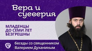 Младенцы до семи лет безгрешны? Что является источником греха? Священник Валерий Духанин