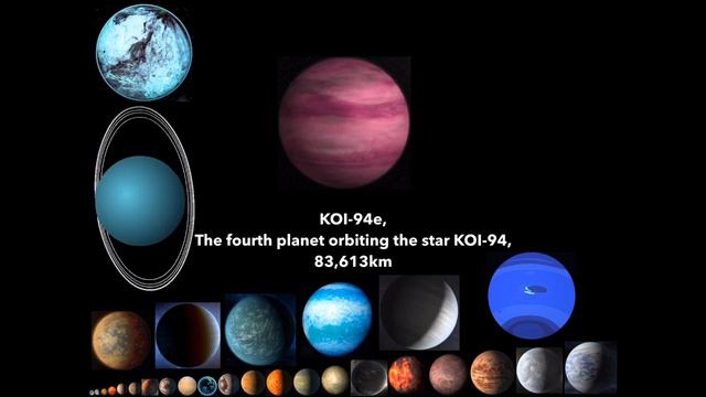 Planet Size Comparison (Including a giant ring system!) смотреть онлайн