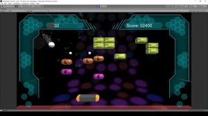 Unity Course: Brick Breaker / Break Out Arkanoid | OctoMan