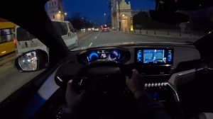 НОЧНОЙ ТЕСТ ДРАЙВ (2022) НОВОГО ПЕЖО 3008 GT-Pack ГИБРИД-4(300л.с. 4WD)ОБЗОР//ДИЗАЙН//POV TEST DRIV