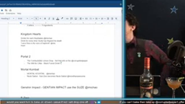 🍹Suggest a Drink! | Workshopping Video Game Themed-Cocktails and Libations смотреть онлайн