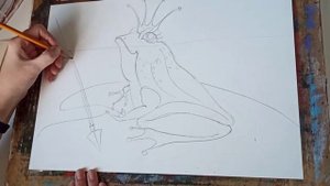 Видеоурок по теме: "Иллюстрация к сказке Царевна - лягушка"