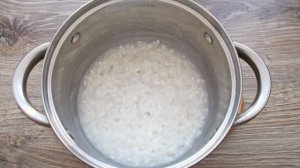 Рисовая каша на сгущенном молоке