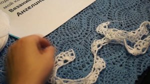 Воротничок "Ананасы", crochet collar  ( Воротник № 140)