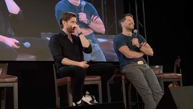 Jensen Ackles, Jared Padalecki, Misha Collins Sunday Panel || Jus In Bello 12 || Rome 2023 смотреть онлайн