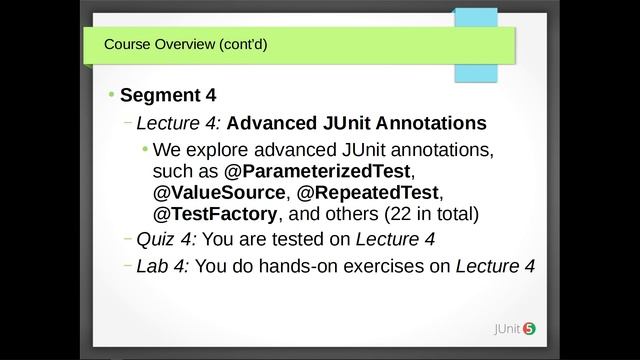 GRG-001 JUnit as a Habit: Course Promotion. смотреть онлайн