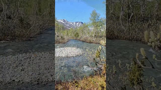 Spring in the mountains | SUP mountain lake | САП борд Имандра Мурманск Кольский полуостров