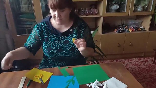 Аппликация "Нарцисс" смотреть онлайн