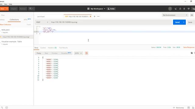 MODBUS to RESTful API implementation смотреть онлайн