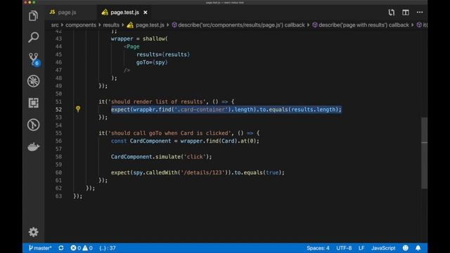 unit testing en react parte 3: enzyme mocking data смотреть онлайн