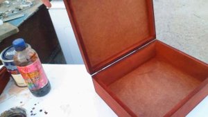 Как покрасить шкатулку