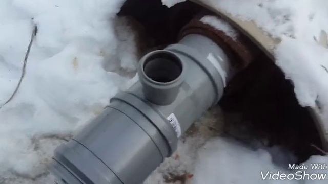 Как отогреть замерзшую канализацию. Мастеркласс. Смотреть до конца.