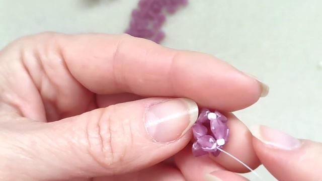 Мастер-класс цепочка из плетёных бусин, DIY, стеклянные кабошоны лэмпворк из моей коллекции смотреть онлайн