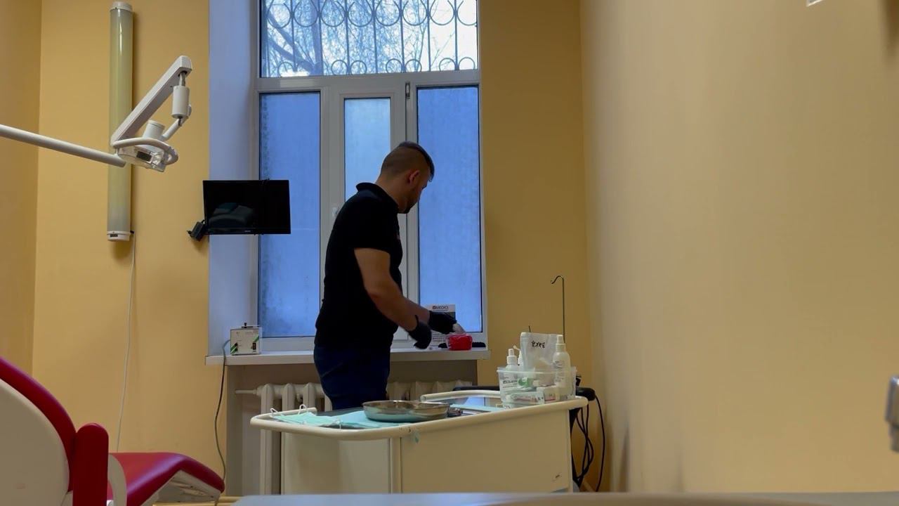 Подготовка карпульного шприца для анестезии