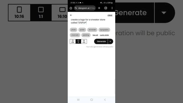 Как создать логотип быстро и красиво бесплатно на ideogram AI смотреть онлайн
