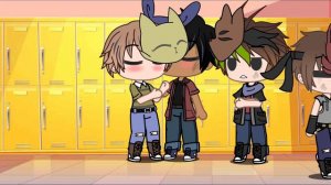 Soulmate Color - TREND GACHA - FNaF AU | Past Michael x Past Noah (Ennard)