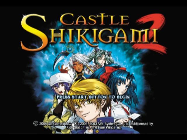Прохождение игры  Castle Shikigami 2Shikigami no Shiro II  Sega Dreamcast