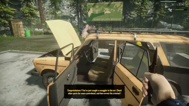 KODI РАБОТАЕТ ПОГРАНИЧНИКОМ (CONTRABAND POLICE) смотреть онлайн