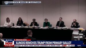 Trump Illinois ballot: Third state to remove former president from primary ballot | LiveNOW from FO