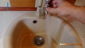 Кухонная насадка на кран / смеситель для экономии воды. 3 режима, расход воды 4 л/мин.