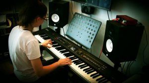 Menuet in a minor - Johann Krieger - piano - Denisa Magda