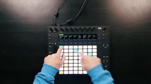 ОБЗОР НА ABLETON PUSH 2 // FINGER DRUMMING // PAPER TEST