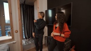 Крошечная квартира в стиле лофт 25м2. Маленькая квартира. Дизайн интерьера студии. Рум тур