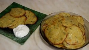 Драники с кабачком и сыром в духовке ( Самый вкусный рецепт )