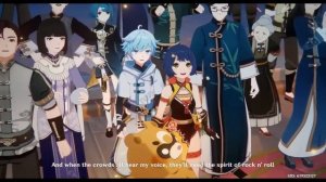 Ху Тао навалила жесткого рэпа/Hu Tao Straight Outta Compton