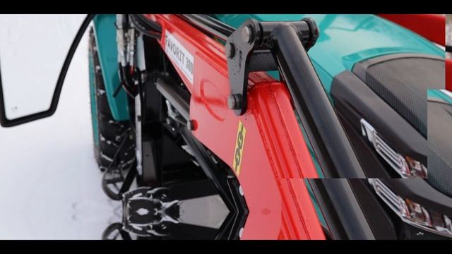 Погрузчик фаворит 300 на минитрактор xingtai 244 (рустрак)