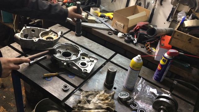 Сборка двигателя мотороллера ТУЛА 200 смотреть онлайн