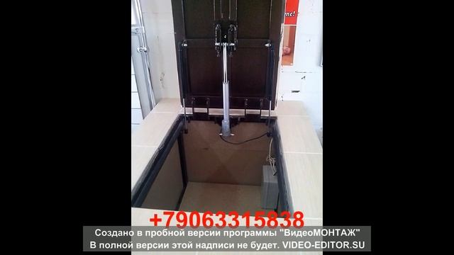 Люк в погреб с электроприводом смотреть онлайн