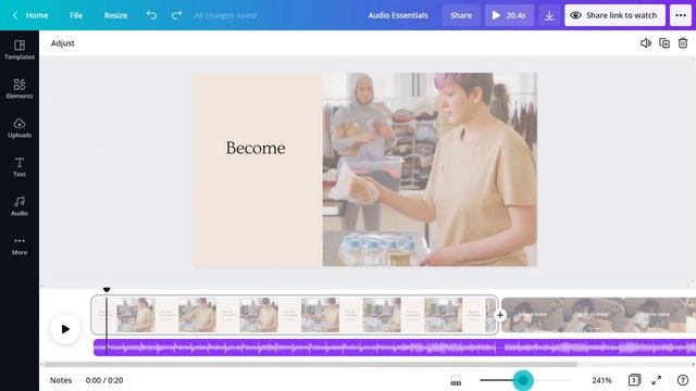 4. Audio Essentials | Creating Videos with Canva смотреть онлайн