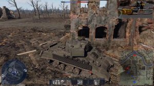War Thunder; Sherman IC "Trzyniec"; My new record of 17 kills in a single life!; Ground Arcade