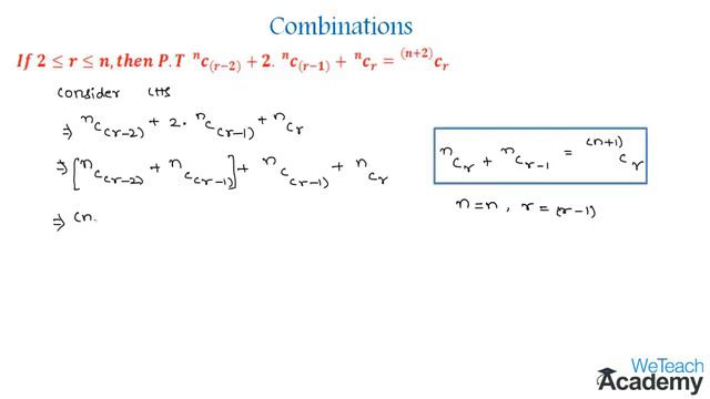 014-Combinations Example - 1 ⧸ Permutations And Combinations ⧸ Maths Algebra