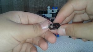 2 часть сборки КПП с раздаткой из лего техник