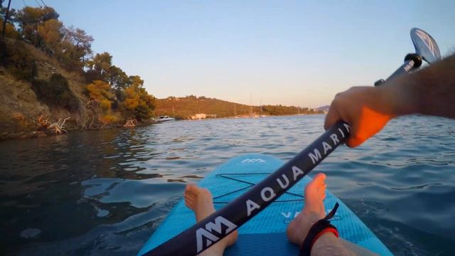 Poros Island with a SUP and a GoPro смотреть онлайн