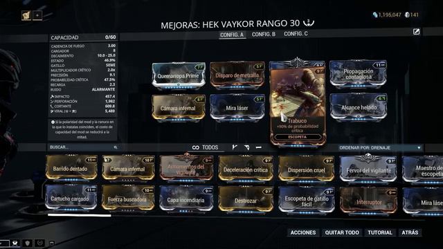 ¿CUAL ES MEJOR? - HEK VS HEK VAYKOR - justicia dispersa - warframe - hek build híbrida смотреть онлайн