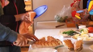 Суп со  щавелем. Готовим на даче.