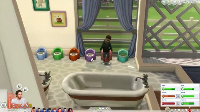 #5, 7 Kleinkinder Challenge, Hilfeee!!!! Es brennt!!! *Lets Play* Die Sims 4 смотреть онлайн