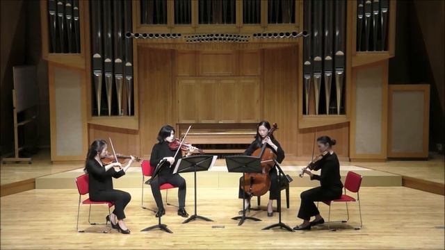 String Quartet No.2 3rd mvt. Nocturne  - 2019 가을 최양업홀 정오음악회 смотреть онлайн