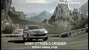 Reklama Nowy Citroen C-Crosser 2007 Polska