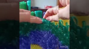 Вяжем мочалку Ёжика крючком. Мочалка - игрушка Ёжик.