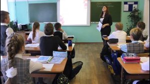 Урок русского родного языка в 5 классе