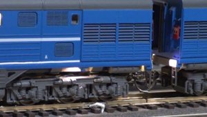 Модель тепловоза 2ТЭ116.Соединение секций.Управление Rocrail/Locomotive model 2TE116.Rocrail Contro