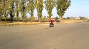 jawa 350 на козла! 2012 год. Издеваемся над мотоциклом) ява 350.