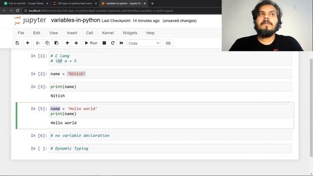 Variables in Python Dynamic Typing Dynamic Binding in Python720P HD смотреть онлайн