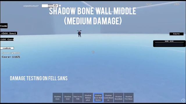 Shadow Sans Showcase! (Undertale Crazy Multiverse Timeline) смотреть онлайн